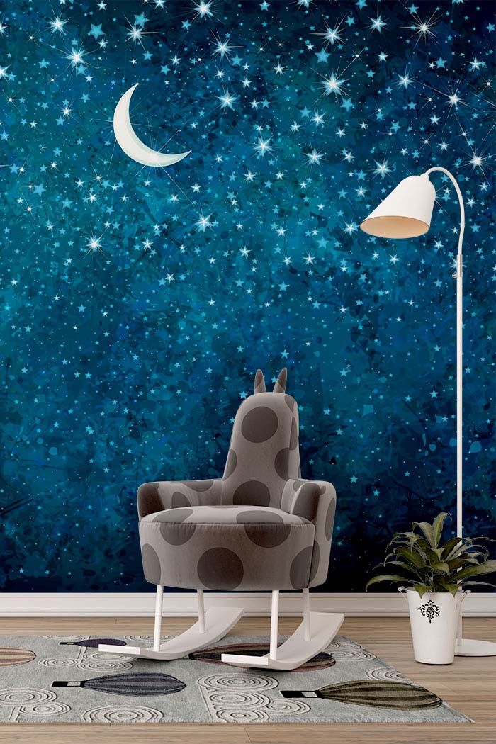 blue-space-stars-moon-watercolour-wallpaper-wallpaper-detailed