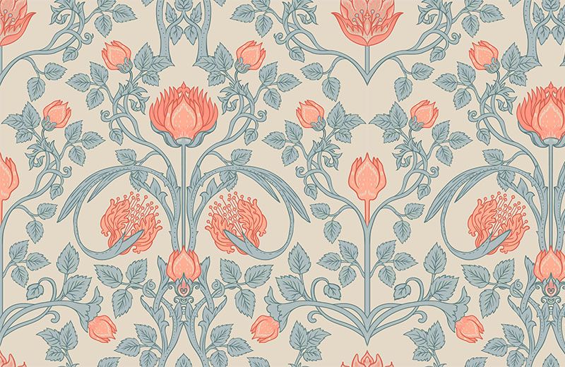 damask-pattern-wallpaper-design