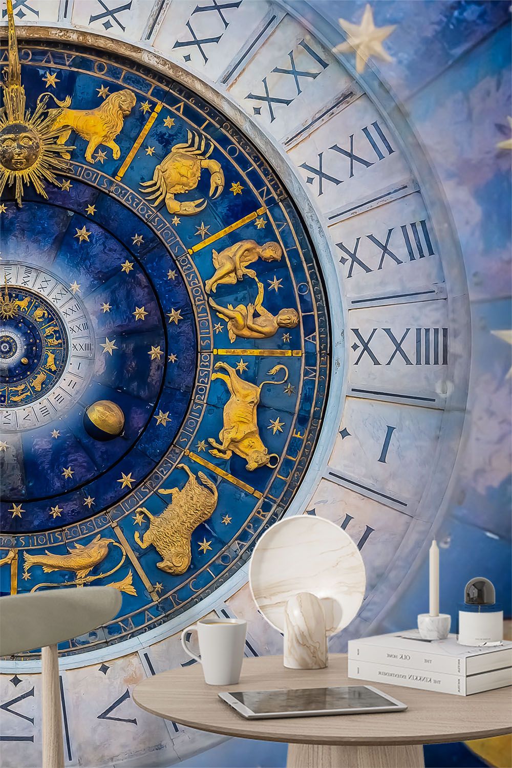zodiac-and-roman-numbers-with-stars-planets-wallpaper-wallpaper-sample