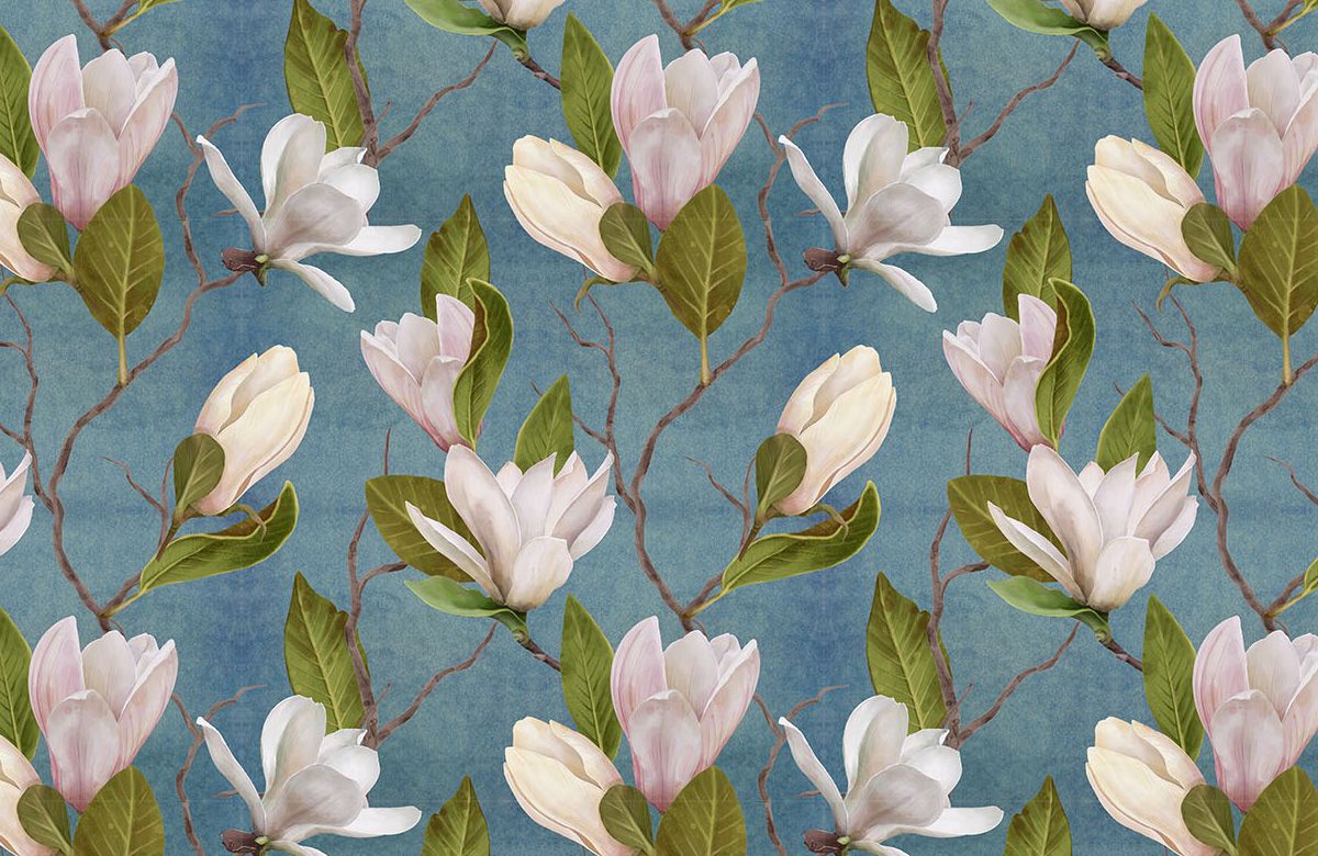 vintage-magnolia-on-plant-with-leaves-wallpapers-only-image