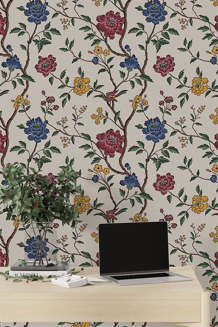 peony-flower-wallpaper-on-high-wall