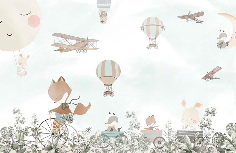 blue-animals-kids-room-leaves-clouds-wallpaper-wallpaper-full-view