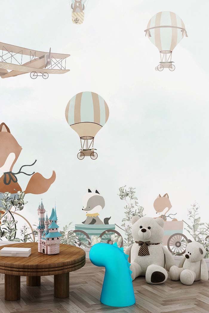 blue-animals-kids-room-leaves-clouds-wallpaper-wallpaper-detailed