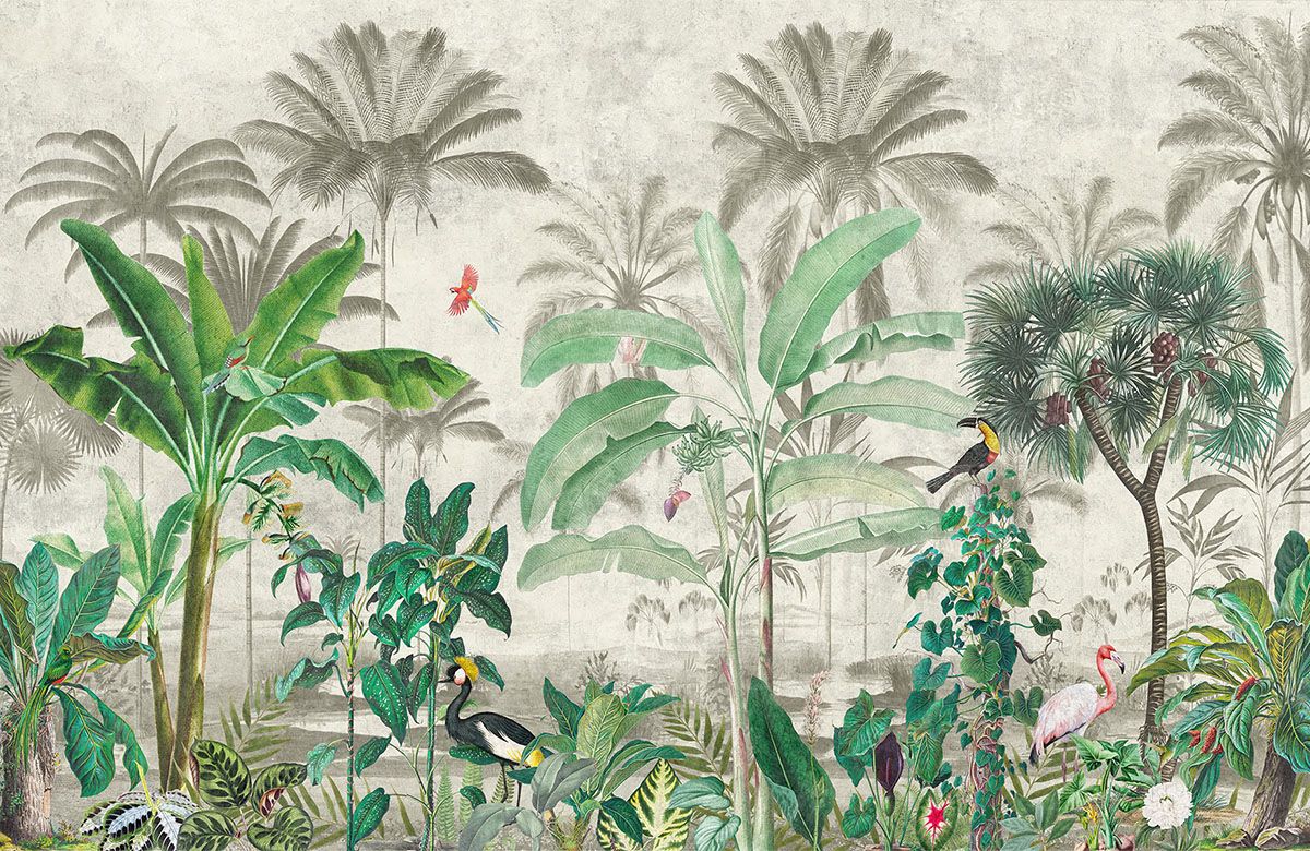 tropical-trees-birds-wallpaper-view