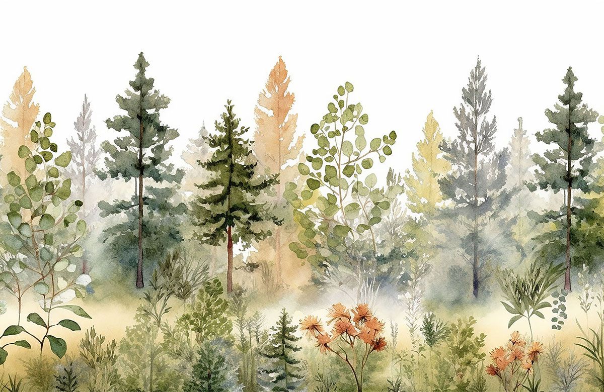 forest-watercolor-art-wallpaper-view