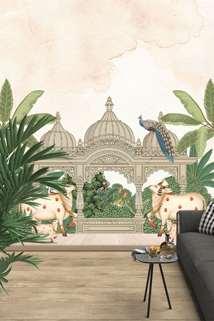 indian-pichwai-art-canvas-wallpaper-tall-view