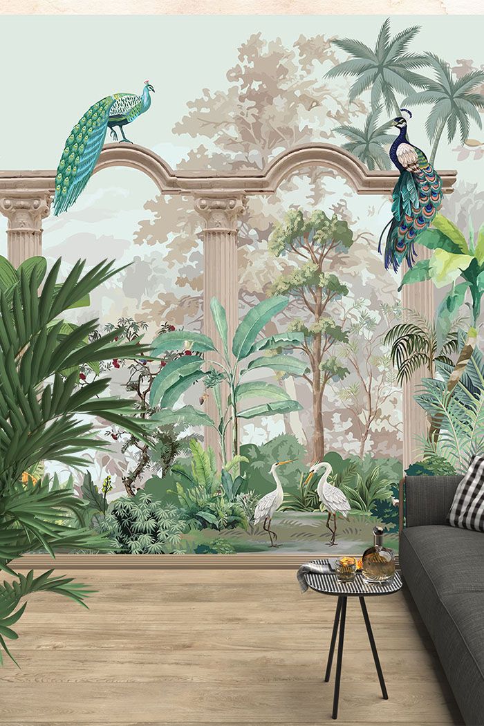 traditional-mughal-garden-wallpaper-tall-view