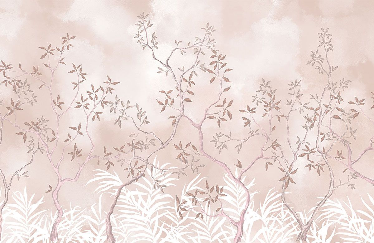 muted-pink-leafy-grove-wallpaper-view