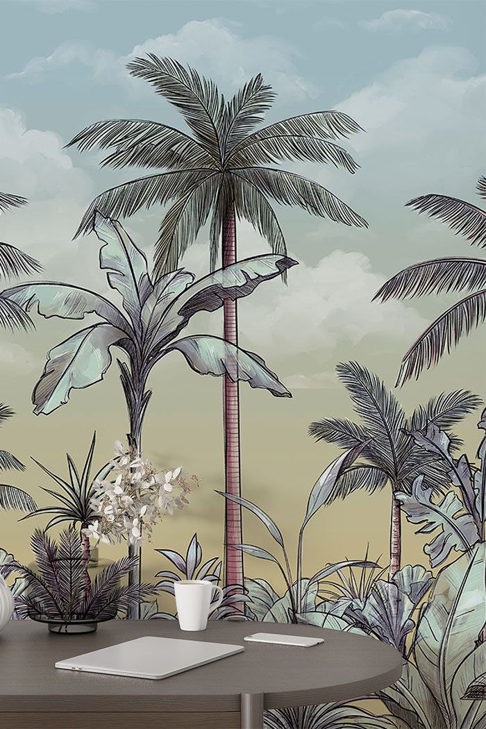 tropical-trees-landscape-wallpaper-tall-view