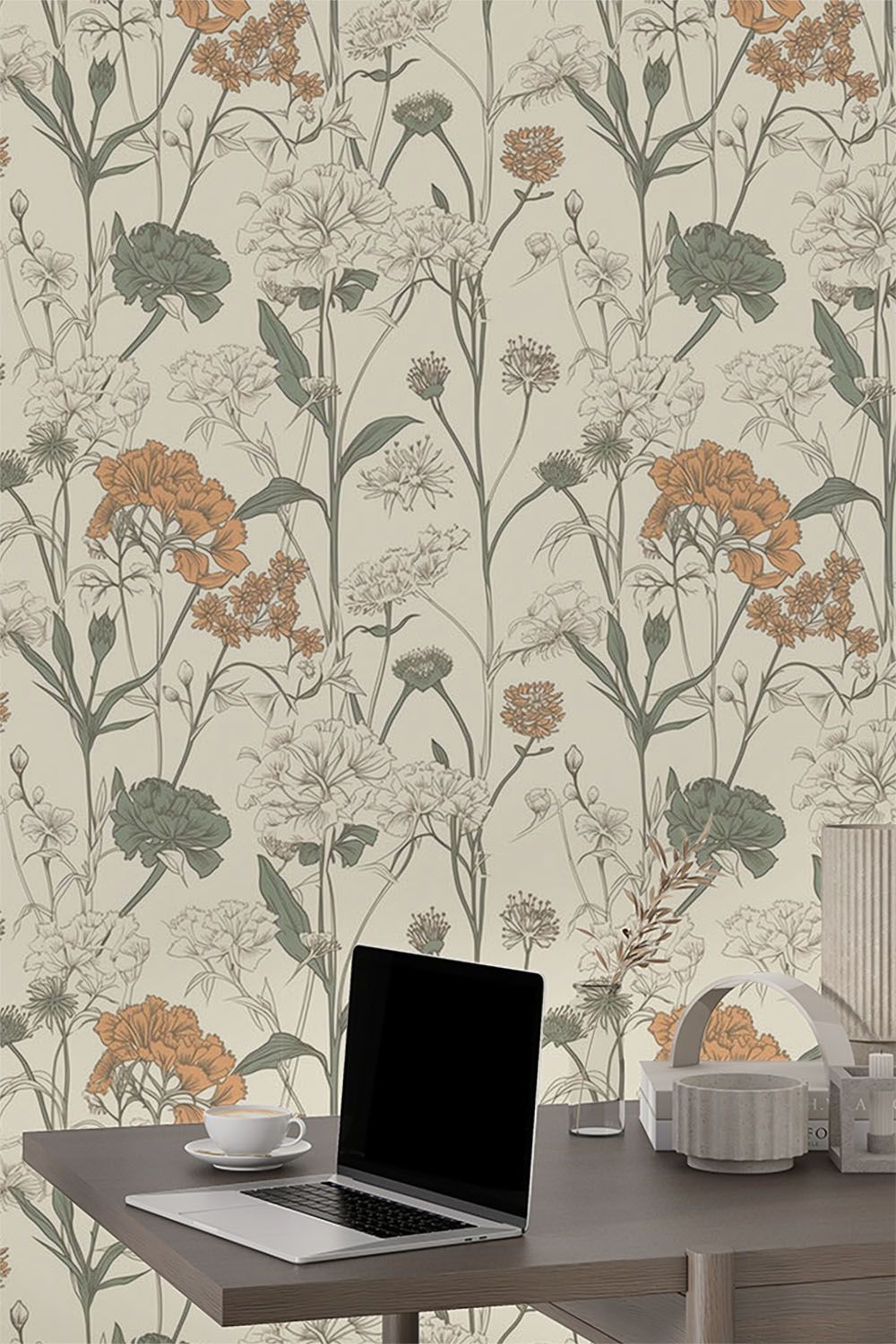 floral-vine-wallpaper-on-high-wall