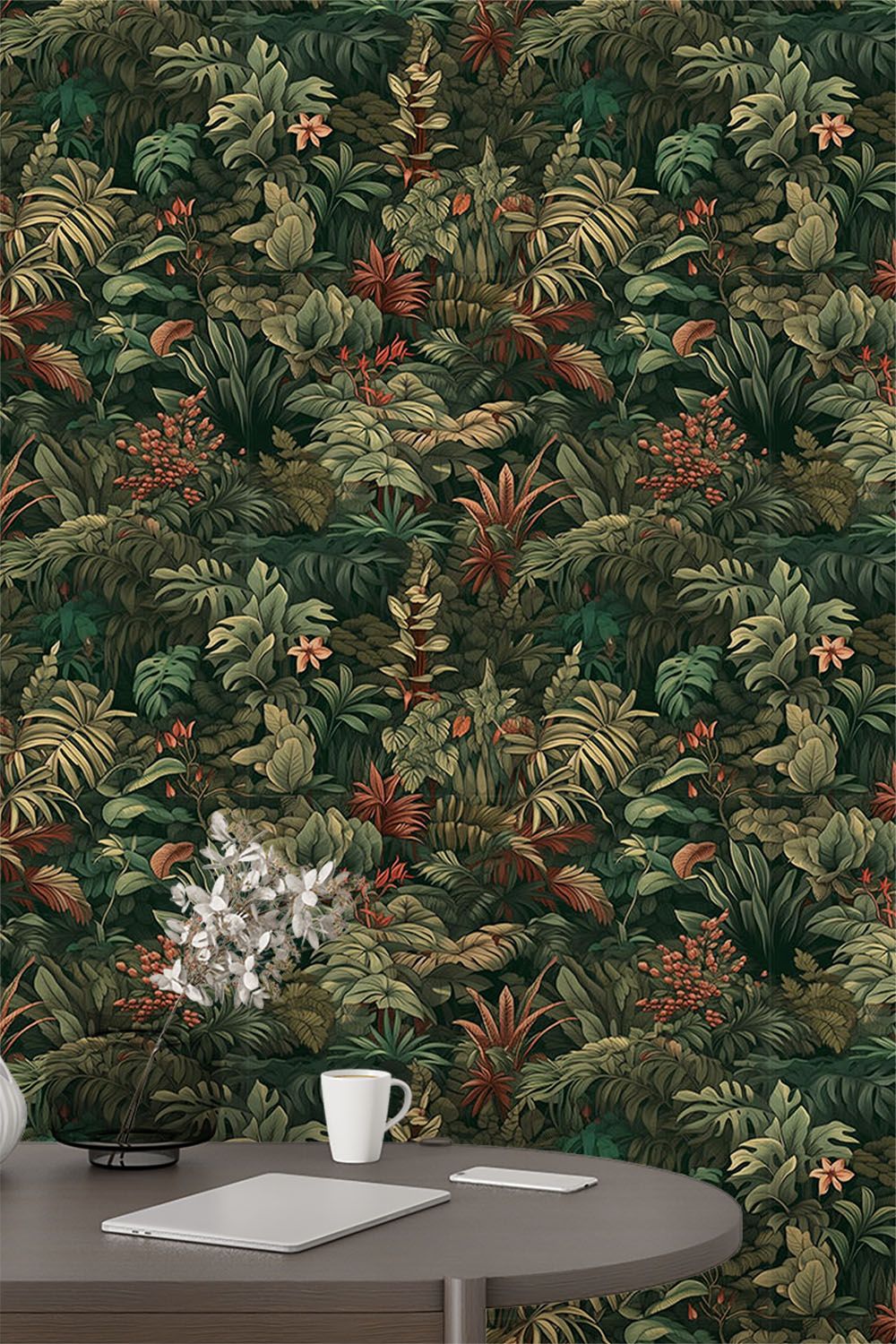 black-dark-tropical-wallpaper-tall-image