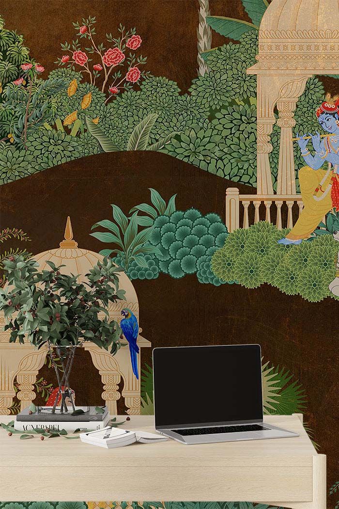 krishna-wallpaper-for-wall-tall-wall