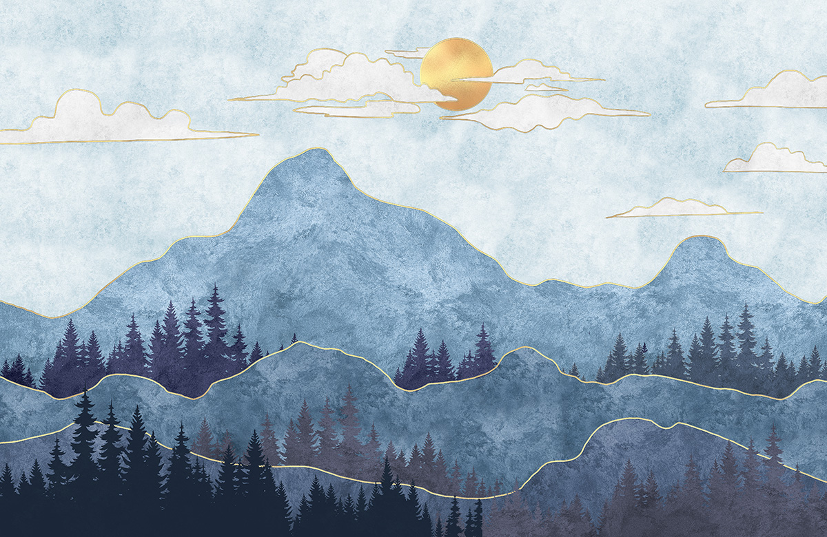 artistic-mountain-clouds-and-golden-moon-murals-only-image