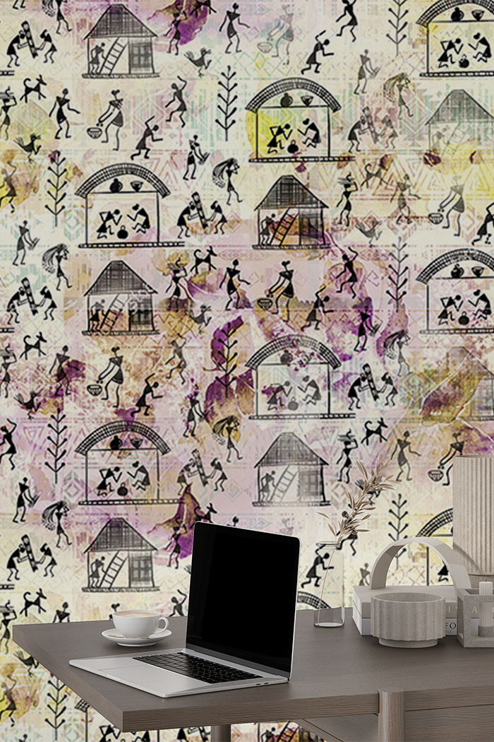 warli-wallpaper-tall-wall