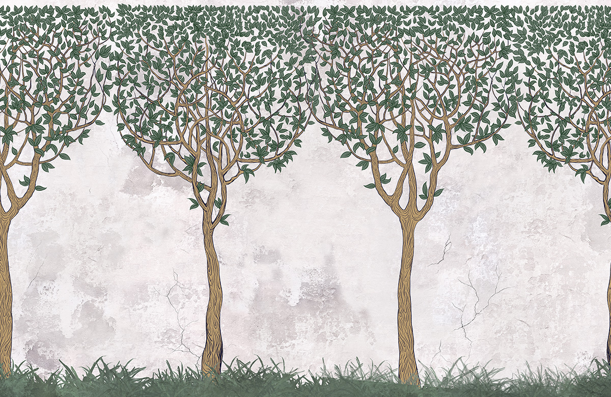 painted-trees-on-a-concrete-wall-murals-only-image