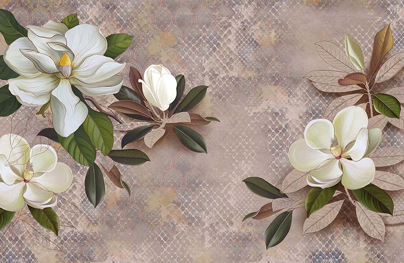 floral-murals-for-walls-design