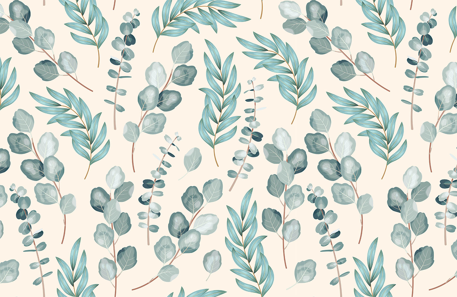 green-watercolour-wallpaper-design