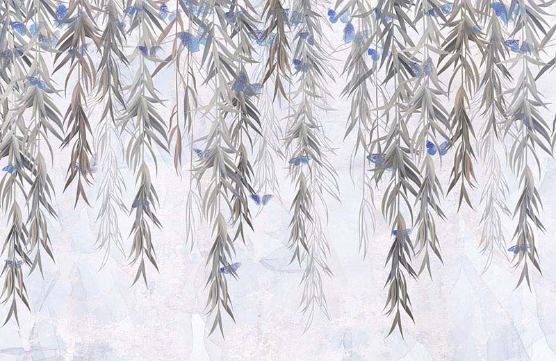 grey-tropical-wallpaper-image
