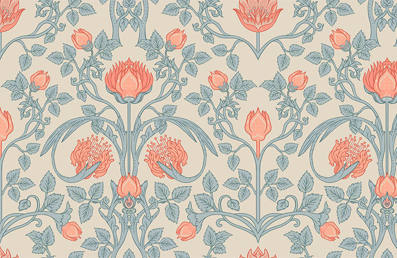damask-pattern-wallpaper-design