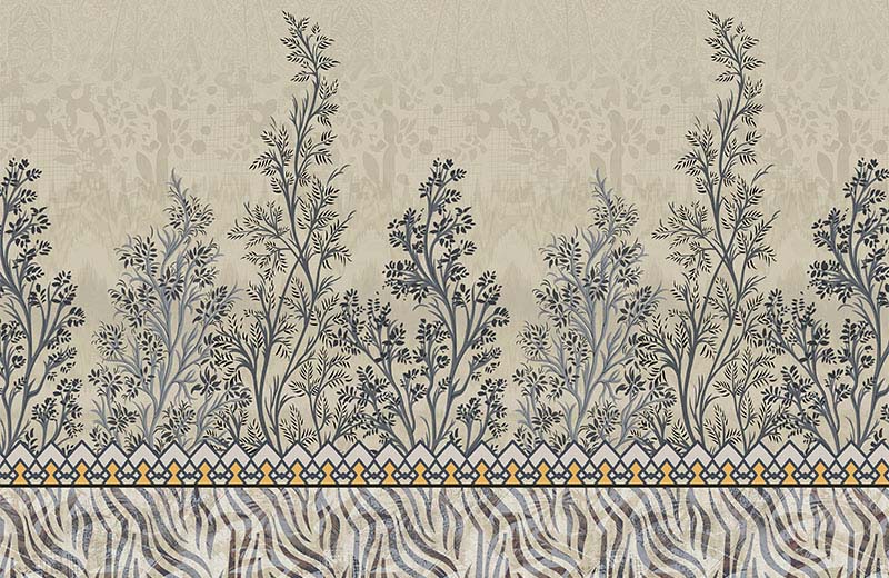 beige-sketch-leaves-chinoiserie-trees-wallpaper-wallpaper-full-view