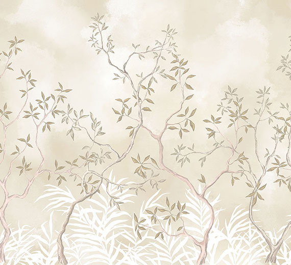 muted-beige-leafy-grove-wallpaper-thumb
