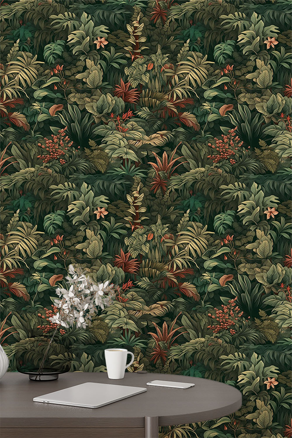 black-dark-tropical-wallpaper-tall-image