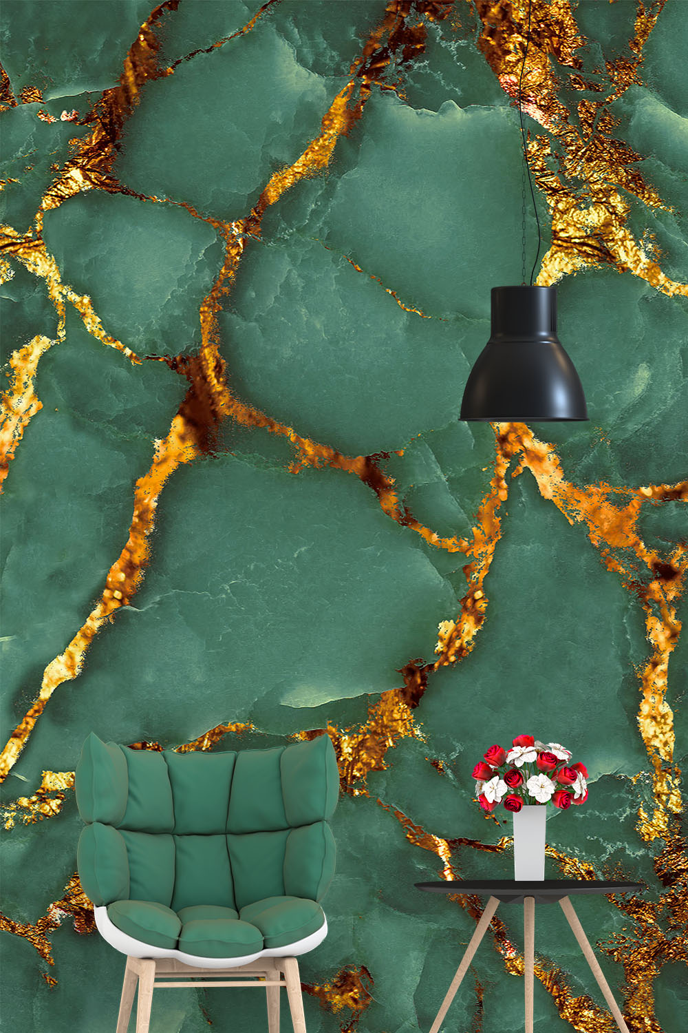 green-and-gold-wallpaper-tall-view